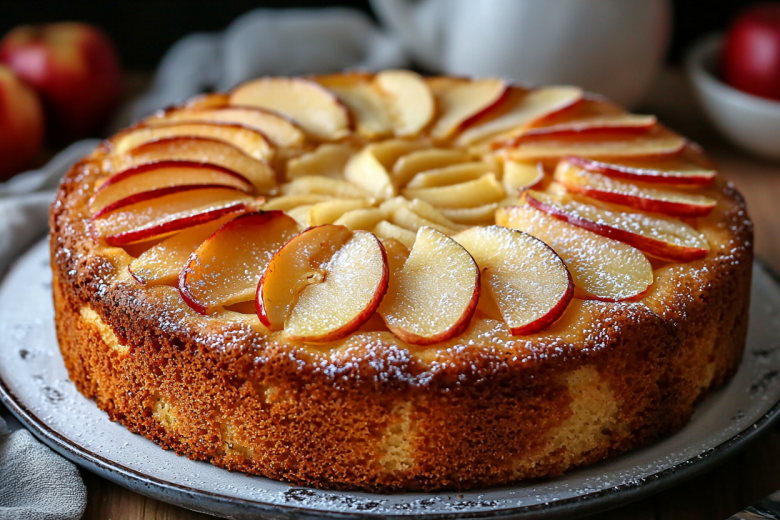 Пирог с яблоками