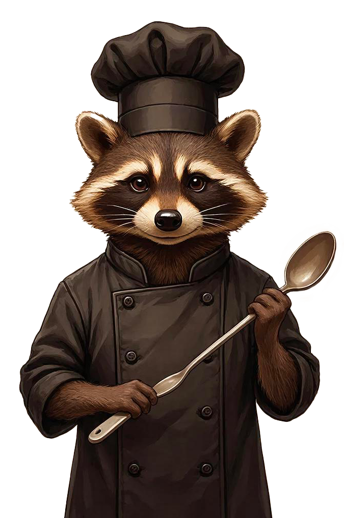 Енот-повар